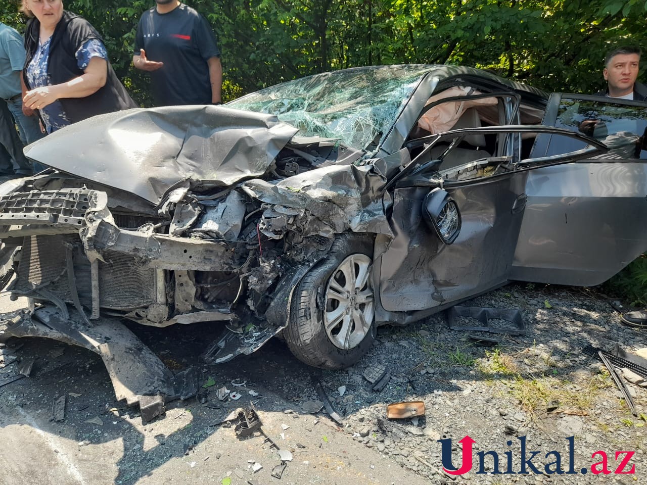 Qaxda qəzada yaralananların adları - FOTOLAR (YENİLƏNİB)